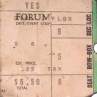 Ticket Stubs